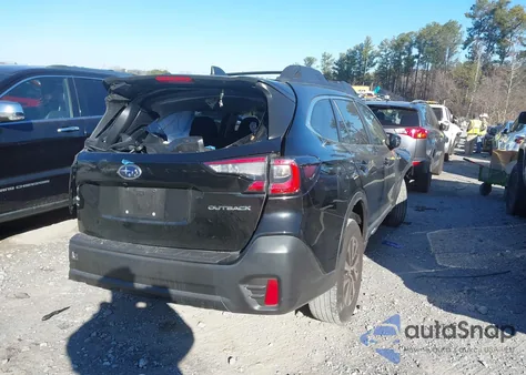 2020 Subaru Outback Premium из США, поврежденный, VIN 4S4BTAEC1L3238169